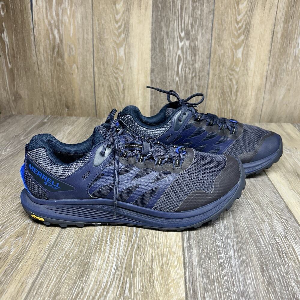 Merrell Nova 3 GORE-TEX J067779 Sea Navy Blue Mens US Size 9.5 Hiking Shoes
